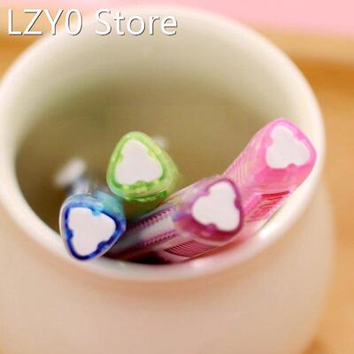 Creative Mechanical Pen-shaped Eraser Triangle Push-pull And