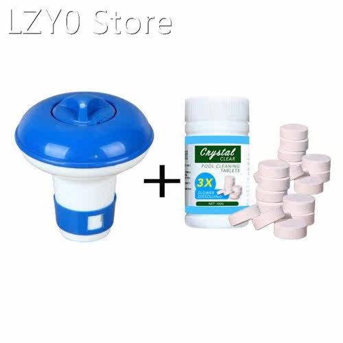 Pool Cleaning Float With 100pcs Purifier Tablets Swimming Po