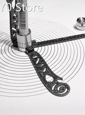 Multi-Function Protractor Rotation Angle Ruler Portable Stat