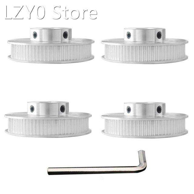 4Pcs 5mm Bore 80T GT2 Pulley Synchronous Wheel GT2 Timing Be