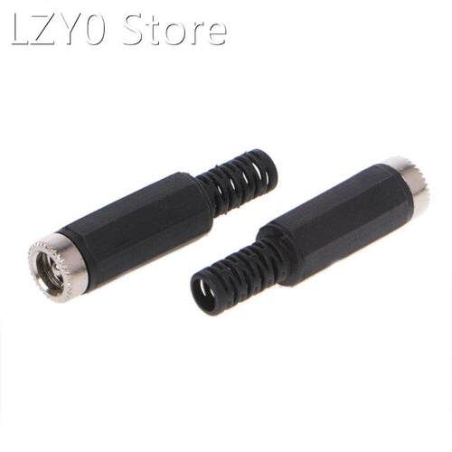 10 Pcs 5.5x2.5mm Female DC In-Line Plug Socket Jack Connecto