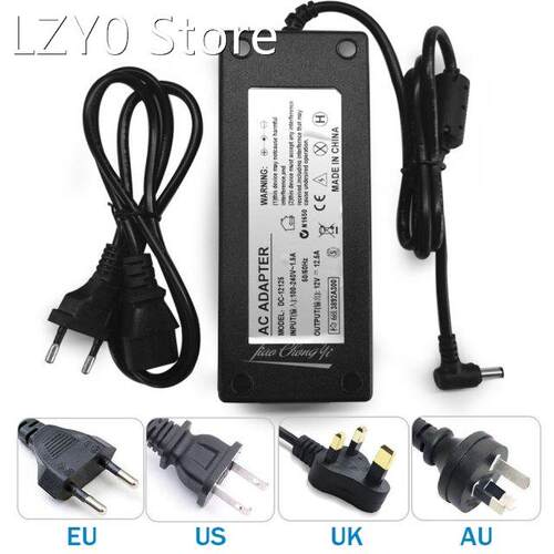 12V 12.5A LED Power Supply Adapter 150W Lighting Transformer