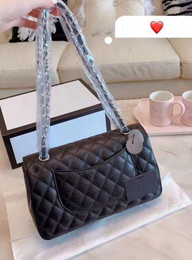 Luxury ladies shoulderbag fashion design double flap messen