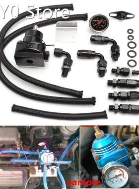 Universial Racing Adjustable Fuel Pressure Regulator Gauge K