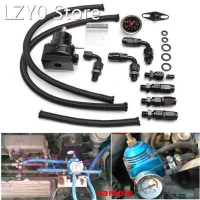 Universial Racing Adjustable Fuel Pressure Regulator Gauge K