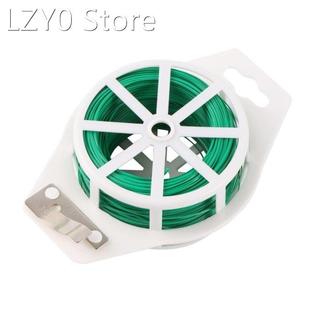 Cutter Plant Tie Wire Green 100M Sturdy with Twist Coated