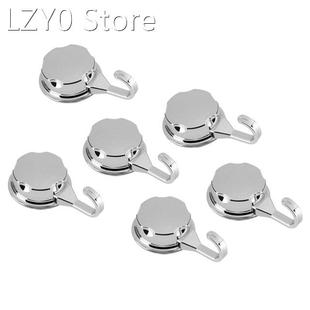 6 Vacuum Suction Cup Hook Towel Hook Abs Wall Hanger Home Ba