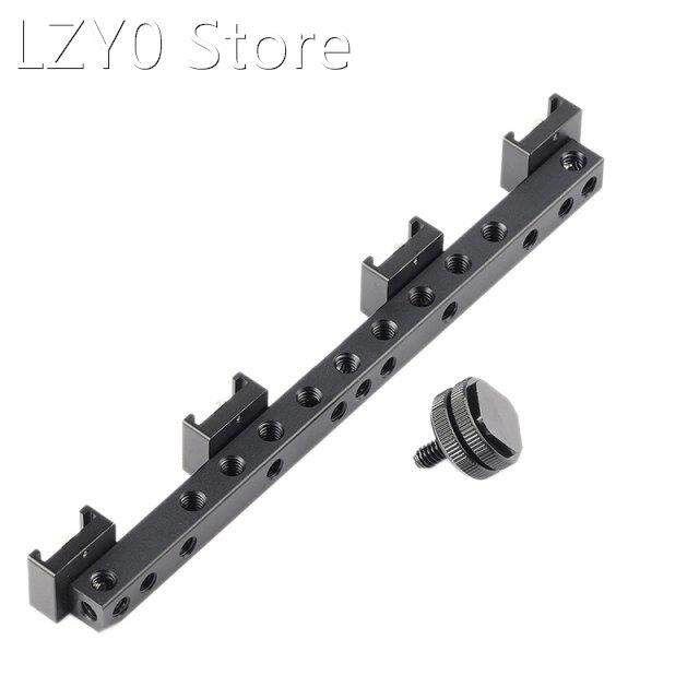Multifunctional Extension Hot Shoe with Multiple 1/4 Threade
