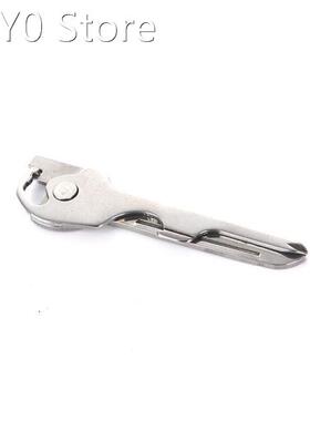 1PC Portable Stainless Steel EDC Multi Tool Keychain Camping