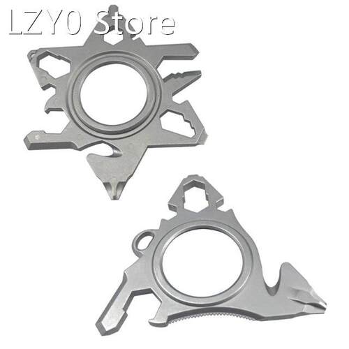 Multi Tool Snowflakes Handy Tool EDC Portable Cutter Magnifi