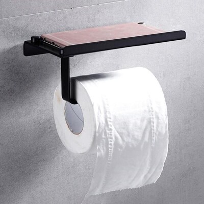Wall Mounted Paper Towel Rack Stainless Steel Bathroom Tiss