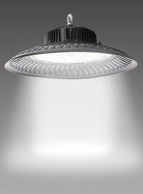 50W-200W UFO LED High Bay Light Fixture 14000lm 6500K Daylig