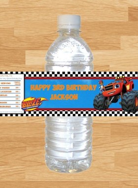 Customized Personalized Blaze and the Monster Machines Bott