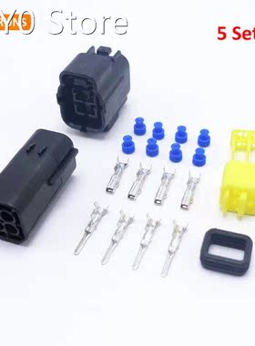 Brand New 5sets Kits High Quality 4pin Way Super Sealed Wate