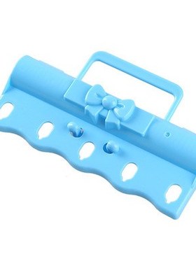 Five Hole Coat Hanger Windbreak Fixed Buckle Plastic Clothes