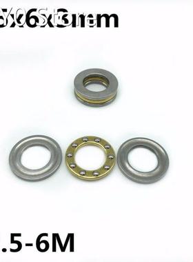 50Pcs F2.5-6M 2.5x6x3 mm Axial Ball Thrust Bearing plane thr