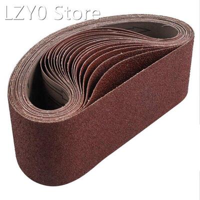 18 Pack Sanding Belts 3X21 Inches(75X533mm) Aluminum Oxide S