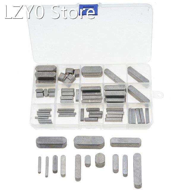 60PCS/Box Type A Round Ended Feather Key Parallel Drive Shaf