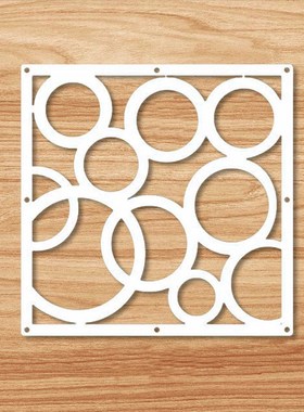 12 Piece  White Room Divider Folding Plastic Partition Hangi