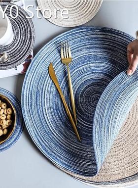 Nordic Round Table Mat Heat-resistant Antislip Drink Coaster