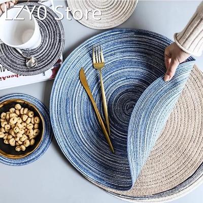 Nordic Round Table Mat Heat-resistant Antislip Drink Coaster
