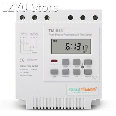 SINOTIMER TM613 380v Three Phase Timer Programmable Switch W