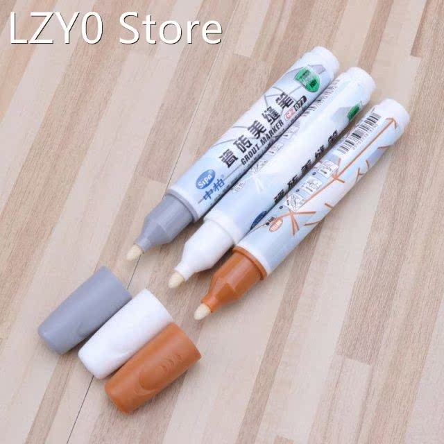 Grout Pen Tile Gap Repair 3 Colors Pen White Tile Refill Wat