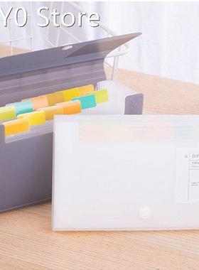Plastic A6 File Folder Document Organizer Receipt File 13 Po