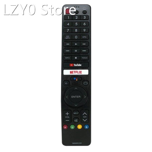 BT-GB326 TV Remote Control for Sharp GB326WJSA Smart TV Blue