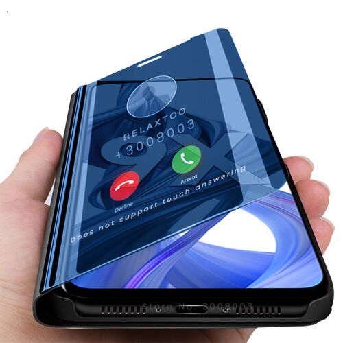 case honer 9 x case smart mirror flip protective shell cove