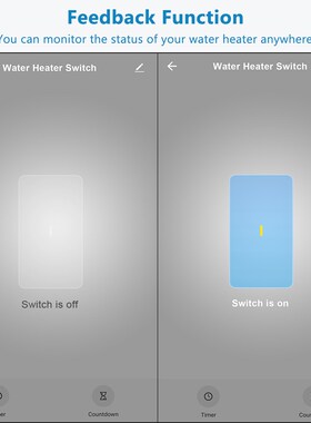 Tuya Smart Life WiFi Boiler Water Heater Switch NEW 4400W, A