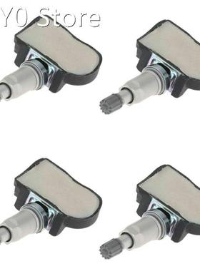 4Pc Tire Pressure Sensor Auto Parts Sensor 315 MHz TPMS Tire