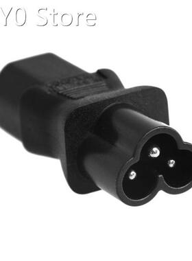Power Adapter Converter IEC 320 3-Pin C13 Female To C6 Male