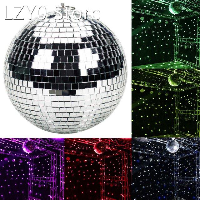 1pc Christmas Party Decor Disco Mirror Glitter Ball Lightwei