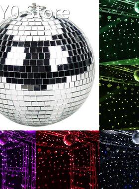 1pc Christmas Party Decor Disco Mirror Glitter Ball Lightwei