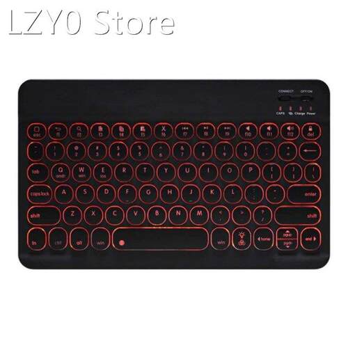 10'' Bluetooth-compatible Keyboard Colorful