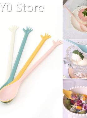 4pcs Cocktail Ice Drink Swizzle Sticks Reusable Novelty Swiz