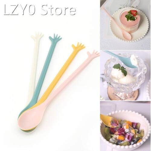 4pcs Cocktail Ice Drink Swizzle Sticks Reusable Novelty Swiz