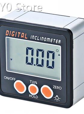 Electronic Protractor Digital Inclinometer 0-360 Aluminum Al