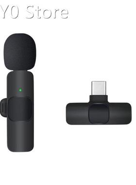 Wireless Lapel Clip-On Microphone, for Vlogger Lecture Offic