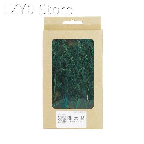 Dry Bush Scene Model Tree Platform Simulation Vegetation DIY
