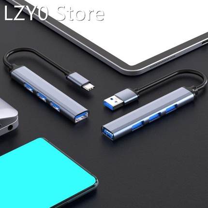 Extender Hub High-Speed Set And Splitter Multiport Notebook