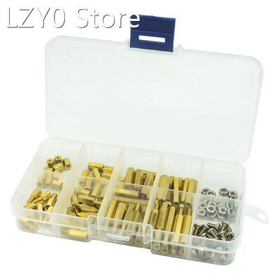 120pcs M3 Male Female Brass Hex Column Standoff Support Spac
