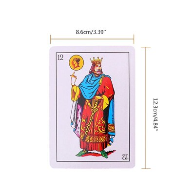 2020 New 50pcs/set Spanish Playing Cards  Props Family Party