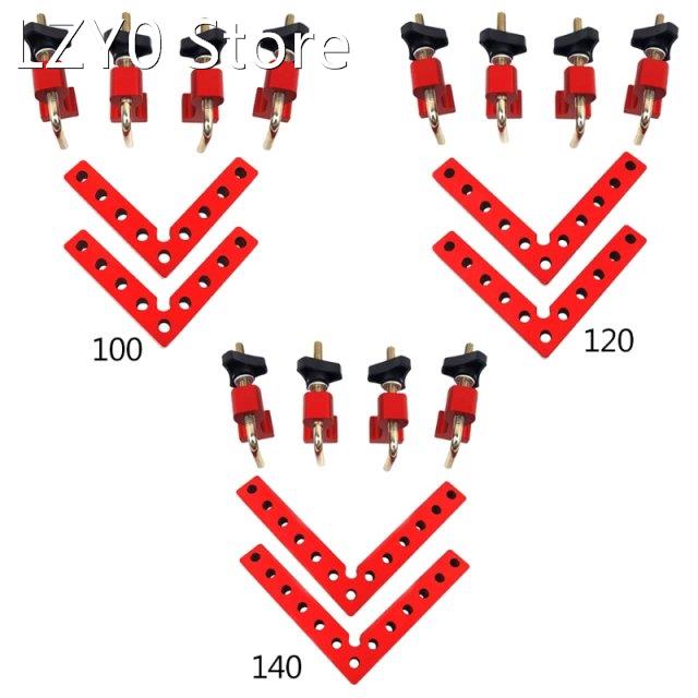 2 Pack 90 Degree Positioning Squares Right Angle Ruler L-Typ