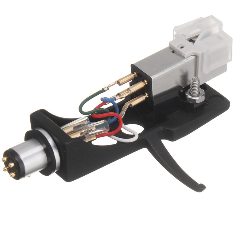 1Pcs netic Cartridge Stylus with Turntable Headshell 4 Pin C