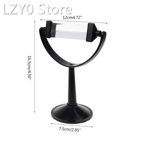 Optical Glass Triple Triangular Prism with Stand 适用于 Phys