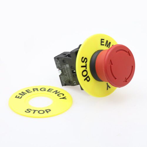 22mm red mushroom head emergency stop button switch XB2 LAY3