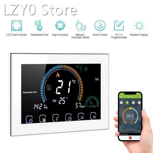 WiFi Thermostat Programmable Boiler Heating Thermostat Termo