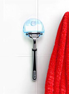 Practical Design Home Bathroom Shaver Hanging Rack Clear St